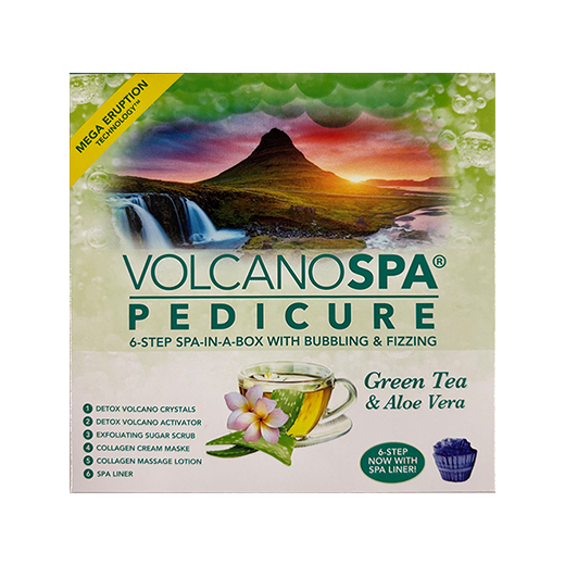 volcano pedicure 6step/green tea