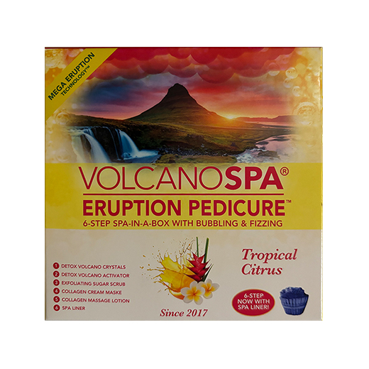 volcano pedicure 6step/tropical