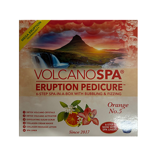 volcano pedicure 6step/orange