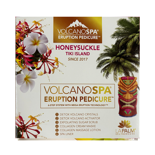 volcano pedicure 6step/honey suckle