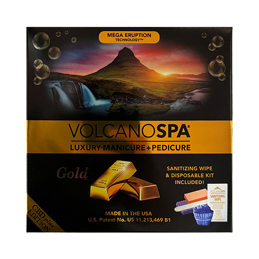 volcano pedicure 6step/CBD gold
