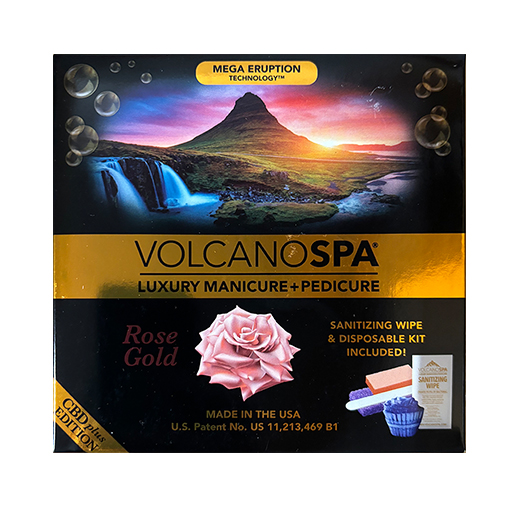 volcano pedicure 6step/CBD rose gold