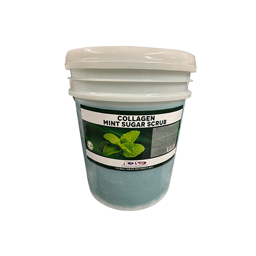 KDS collagen sugar scrub/mint